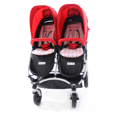 love and care double pram